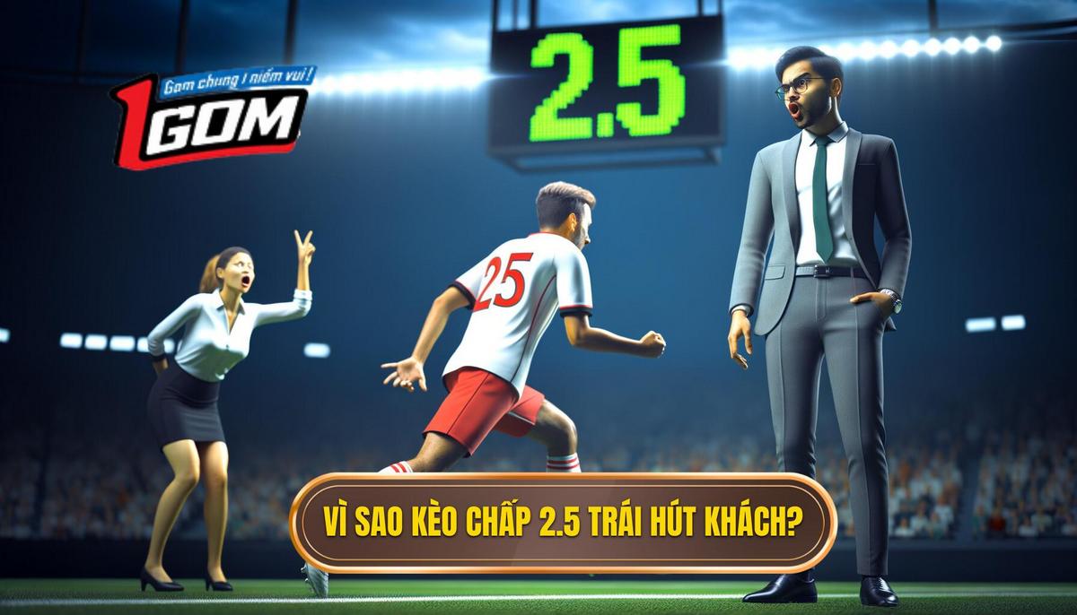 Tại sao nhiều người quan tâm đến kèo chấp 2.5 trái_