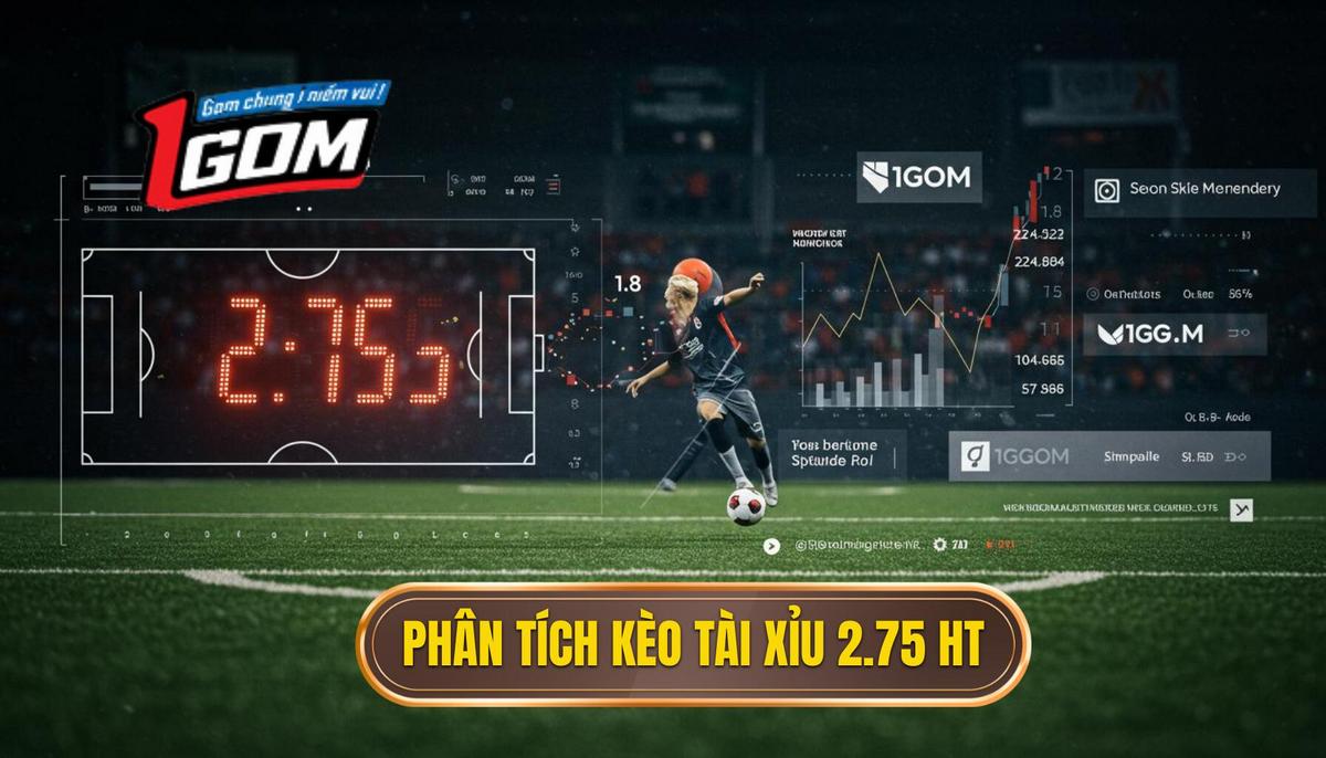 Phân Tích Cơ Bản Về Kèo Tài Xỉu 2.75 Hiệp 1