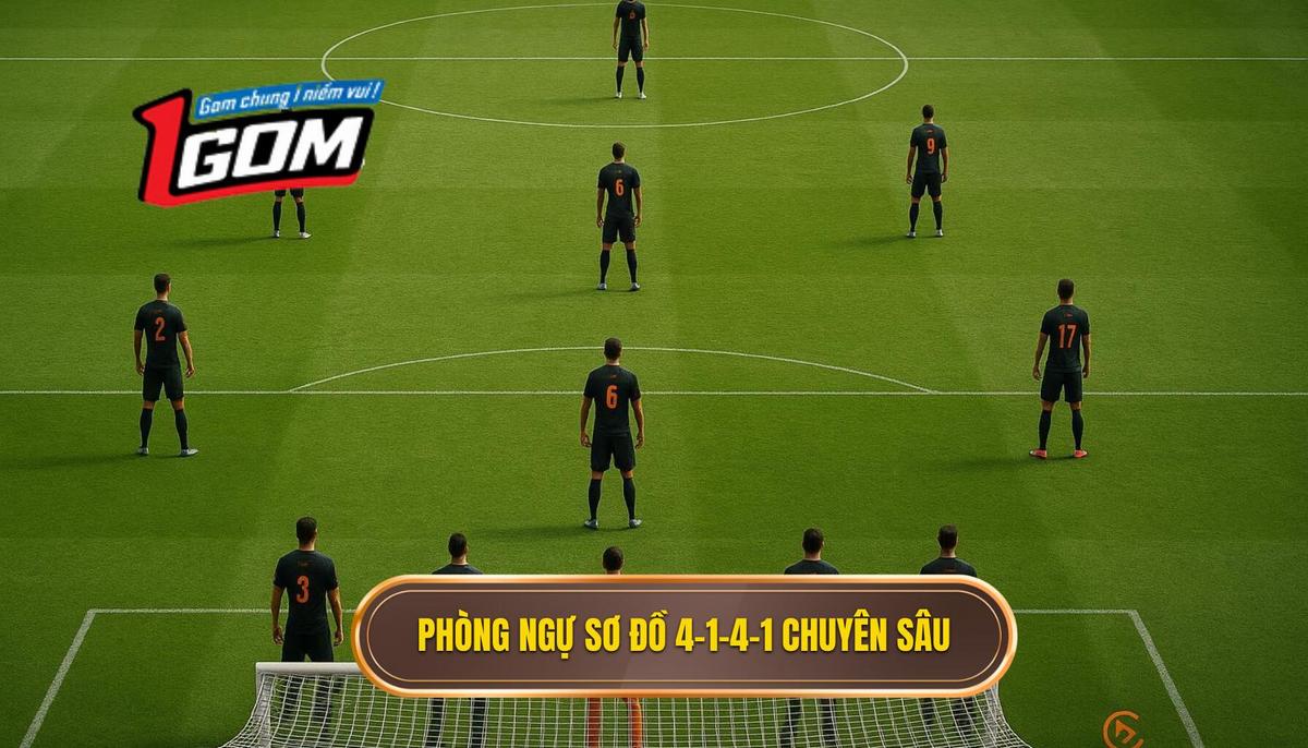 Triển Khai Phòng Ngự Chuyên Sâu Trong Sơ Đồ 4-1-4-1
