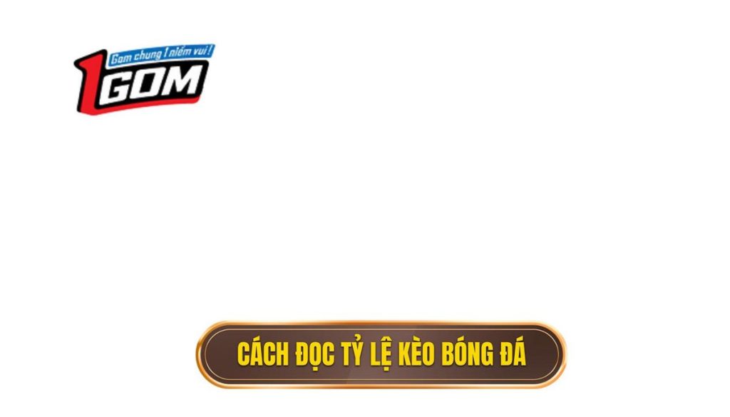 Cách đọc tỷ lệ kèo bóng đá