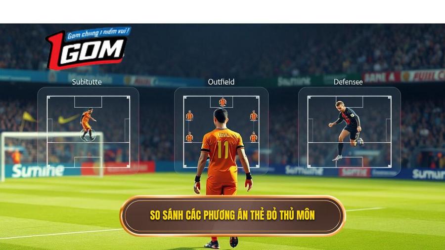 3. So sánh các phương án thẻ đỏ thủ môn