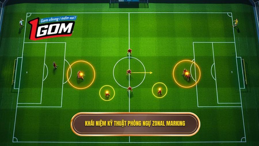 Kỹ thuật phòng ngự zonal marking là gì?