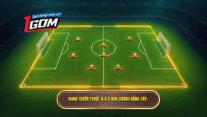 Chiến thuật bóng đá 4-4-2 kim cương: Bí mật vận hành và biến thể
