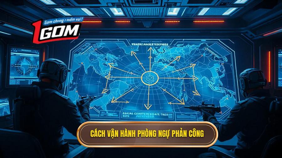 Cách vận hành hệ thống phòng ngự và phản công