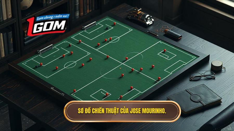 Sơ đồ chiến thuật Jose Mourinho qua các thời kỳ