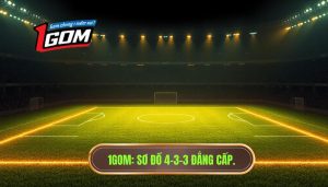 Sơ đồ 4-3-3 đang tạo sức ép lớn ở trung lộ