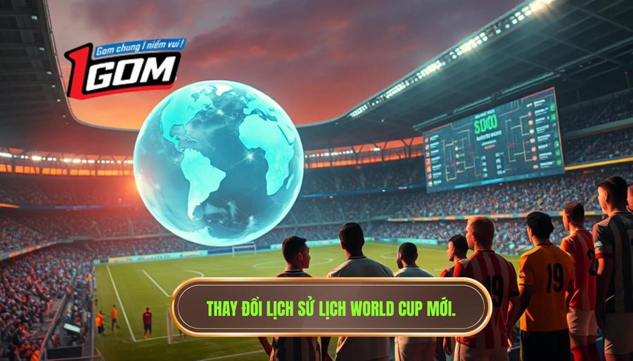 Sự thay đổi lịch sử trong lịch thi đấu World Cup mới nhất